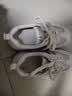 百丽小泡芙厚底增高小白鞋女夏季透气轻盈休闲板鞋B1831BM4 星光银 34 实拍图