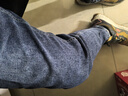 皮尔卡丹牛仔裤男夏季新款直筒修身百搭男士休闲长裤子商务弹力男 蓝灰色 31 实拍图