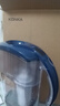 康佳（KONKA）净水壶 过滤净水器 家用滤水壶 厨房自来水过滤器  便携净水杯 KLSH-2501B-E （1壶4芯套装） 实拍图