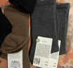 棉竹屋袜子女士秋冬季高筒袜纯棉加长筒抗菌2025新款防臭无骨女长袜5双 实拍图