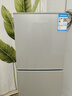 新飞 （Frestec）小冰箱迷你小型家用家电冷藏冷冻宿舍出租房办公室双开门二门电冰箱一级能效节能省电 90L银【一级能效+行业爆款】 实拍图