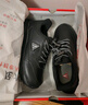 足力健老人鞋冬季中老年加厚加绒户外石墨烯保暖鞋2493205J 男-黑色 44  实拍图