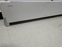 美的（Midea）【全屋升温】石墨烯踢脚线取暖器/语音家用暖风机/电热电暖器/浴室电暖气大面积速热烤火炉HDT22ZK 实拍图