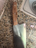 苏泊尔（SUPOR）菜刀家用厨房刀具切菜刀剁肉刀砍骨刀多功能刀切片刀切肉刀钢刀 【3铬】 切片刀170mm 乌檀木手柄 实拍图