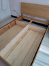 源氏木语实木双人床简约现代原木风橡木箱体床北欧卧室高箱储物床 实拍图