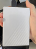 西部数据（WD）1TB 移动硬盘 USB3.0 My Passport随行版2.5英寸 白 机械硬盘 笔记本电脑外接 大容量加密存储 实拍图