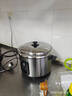 三角牌（Triangle）电饭煲家用电饭锅6L大容量煮饭锅304不锈钢内胆5-8人老式米饭锅带蒸笼 TG-Z60X12Z 实拍图