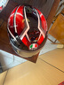 AGV K5S摩托车双镜片头盔机车跑盔男女骑行全盔四季通用安全帽3C TEMPEST/BLACK/RED XL（适合60-63头围） 实拍图