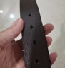 七匹狼男士皮腰带牛皮休闲潮流针扣腰带生日礼物实用送男友老公爸爸 实拍图