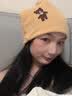 京悠雨月子帽秋纯棉防风产妇帽10月11月份孕妇帽子坐月子头巾发带女 羊驼色月子帽【双层云氧棉】 晒单实拍图