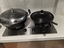 红日（RedSun）红外线燃气灶60分钟固定定时防遗忘煤气灶双灶具天然气液化气家用猛火灶不锈钢/钢化玻璃EM208B/G EM208G 耐磨易洁不锈钢面板 天然气 实拍图