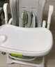 babycare宝宝餐椅6个月以上吃饭可折叠儿童座椅可移动婴儿成长椅 贝壳白 实拍图