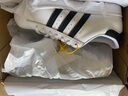 阿迪达斯adidas三叶草贝壳头SUPERSTAR男女休闲鞋EG4958 41码 实拍图
