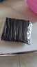 美肤语黑色一字夹发夹120根小黑夹隐形发卡子刘海碎发夹子边夹MF8269 实拍图