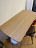 汤能优品餐桌家用原木风餐桌椅组合仿实木简易饭桌小户型公寓餐厅快餐桌子 【原木色】 ｜加粗加厚/超强承重 120cm 【宽60cm】单桌 实拍图