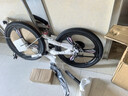 凤凰山地自行车男女变速山地车碟刹青少年儿童自行车学生单车 星际 粉白【单速+三刀轮】 22寸【适合130-170cm】 实拍图