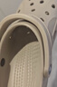 卡骆驰（CROCS）洞洞鞋贝雅男鞋女鞋轻便耐磨一脚蹬拖鞋休闲鞋|10126 卵石色-2V3 36 /37(220mm) 实拍图