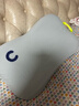 可韵（CORY）儿童枕头宝宝婴儿学生可水洗透气1-3-6-12岁硅胶枕头 婴童蓝+垫片 实拍图
