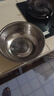 加大不锈钢猪油盆和面盆洗菜盆家用厨房盆沙拉脸盆火锅打蛋汤锅盆 26cm多功能多用盆【带盖】 实拍图
