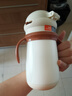 COOKSS婴幼儿保温杯奶瓶小月龄宝宝水杯儿童学饮杯吸管杯带刻度覆陶瓷 实拍图