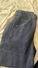 优衣库女装男装宽松廓形牛仔裤/弯刀镰刀裤子25秋冬新款479000 69 藏青色 22 /150/56A 实拍图
