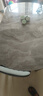 初屋 餐桌 岩板餐桌椅组合现代简约伸缩折叠圆桌家用小户型实木饭桌子 黑灰色-意大利灰岩板-101皮椅 1.2m 一桌六椅 实拍图