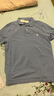 Abercrombie & Fitch【经典POLO】小麋鹿图案男装25夏季美式通勤短袖T恤 天蓝色 XS (170/84A) 实拍图