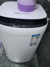奥克斯（AUX）迷你洗衣机 全自动小型婴儿儿童宝宝内衣波轮洗衣机 带甩干烘干洗脱一体 【国补】6KG洗脱容量白色【高温煮洗】 实拍图
