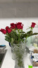 芊芊细语斗南基地直批发玫瑰鲜花全国速递配送女友礼物家用水养插花家庭 团购-60支红玫瑰+送保鲜剂 实拍图