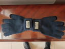 靓魅姿毛线手套男女秋冬触屏加绒加厚户外防寒保暖手套学生骑行针织手套 菠萝套-藏青色 均码（高弹力） 实拍图