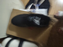 特步运动鞋男鞋跑鞋冬季皮面防水轻便减震健身休闲慢跑步鞋子男黑色 实拍图
