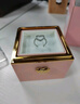 墨斗鱼惊喜盒子项链手链求婚戒指盒旋转首饰盒生日礼物送男女朋友 实拍图