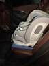纽可莱 NEWCIRI儿童安全座椅汽车用0-6-12岁 i-Size认证 婴儿宝宝车载可坐可躺 极光绿【2.0 婴儿专用通风版】（空气坐垫+植物天丝） 实拍图