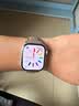 ROMISS适用苹果手表表带荔枝纹真皮iWatch表带 applewatch s12/11/10/s9/ultra新款腕带高级感皮质男女款 大象灰-男女通用款 (S) 40/41/42mm表盘-银色针 实拍图