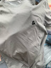杰克·琼斯（JACK&JONES）25年男装四季打底T恤男T恤舒适男士短袖多色上衣纯色水洗不易走形 沙灰色C13 M 175 实拍图