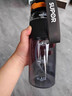 苏泊尔（SUPOR）运动水杯大容量夏季tritan塑料杯儿童学生便携男女士健身水壶 加厚杯身升级大容量-影黑1100ml 实拍图