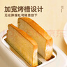 小熊（Bear）面包机早餐机 烤面包机吐司机多士炉家用烤面包片轻食机 双面6档匀烤DSL-C02K8 实拍图