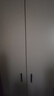 易宝林衣柜家用卧室翻开门简约衣柜出租房现代简约衣橱收纳储物柜大衣柜 原木风60cm二门【送上门】 实拍图