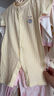 贝瑞加（Babyprints）婴儿衣服2件装新生儿连体衣短袖宝宝哈衣纯棉薄款爬服 粉黄73 实拍图