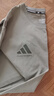 阿迪达斯 （adidas）t恤男夏季运动透气轻薄宽松棉短袖 橄榄绿/绿棕 3XL  实拍图