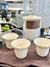 南山先生 便携茶具玻璃功夫茶具陶瓷办公旅行茶具日式茶具套装快客杯 经纬旅行套装_禅风白 实拍图