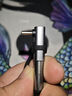 海备思（Hagibis）Type-c转接头弯头90度硅胶挂绳防丢保护套兼容雷电4全功能USB4数据线公转母L型适用手机电脑转换 实拍图