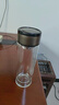 【⭐京东物流配送】高硼硅双层玻璃杯大容量泡茶杯水杯子茶水分离 【双层加厚】茶杯 350ml 1只 实拍图