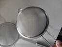 广意 漏勺不锈钢漏网漏勺细网豆浆中药过滤网果汁面粉筛两件GY7832 实拍图