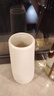 木丁丁现代简约风素烧磨砂白陶瓷艺术花瓶北欧花器摆件高级感礼物 实拍图