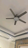 钻石牌（DIAMOND）风扇灯餐厅吊扇灯直叶扇客厅卧室吊灯吸顶电扇灯一体带灯具大灯 42寸遥控变频【一级能效】吊杆 实拍图