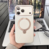 图拉斯支点壳Q3Soft【高定级触感丨超真皮手感】 适用于iphone17promax手机壳苹果17pro磁吸防摔16男女 【利落灰】永恒优雅 iPhone17Pro 实拍图