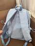 卡汐沐 书包初中女生高中生ins小众2025新款背包大学生双肩包女旅行轻便 蓝色【带长腿毛球挂件】 实拍图