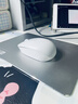 罗技（Logitech）M196 无线蓝牙鼠标 办公鼠标 笔记本商务办公家用 小巧便携 对称手型 珍珠白 实拍图