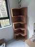 林氏家居现代简约客厅转角书柜落地一体靠墙收纳柜子展示柜置物柜家具KN6X 【原木色】KN6X-A转角书架0.6m 实拍图